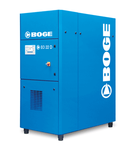 Спиральные компрессоры BOGE серии EO от 5.5 до 22.0 кВт