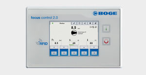Электронная система управления BOGE focus control 2.0